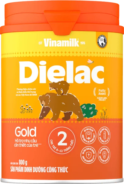Sữa Dielac Gold 2, 800g (6-12 tháng)
