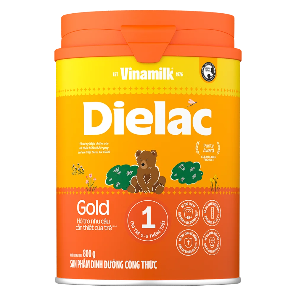 Sữa Dielac Gold 1, 800g (0-6 tháng)