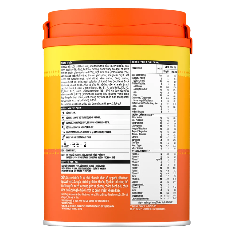 Sữa Dielac Gold 3 850g (1-2 tuổi)