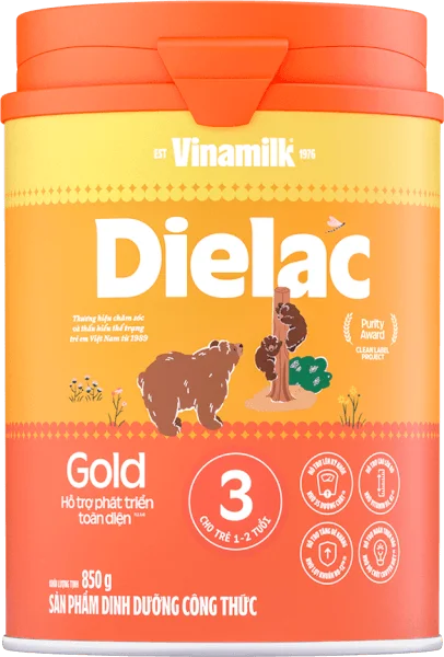Sữa Dielac Gold 3 850g (1-2 tuổi)
