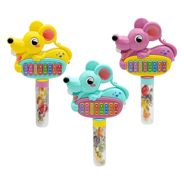Kẹo cứng hương trái cây Minik Bonbon 9g - hình cây đàn piano
