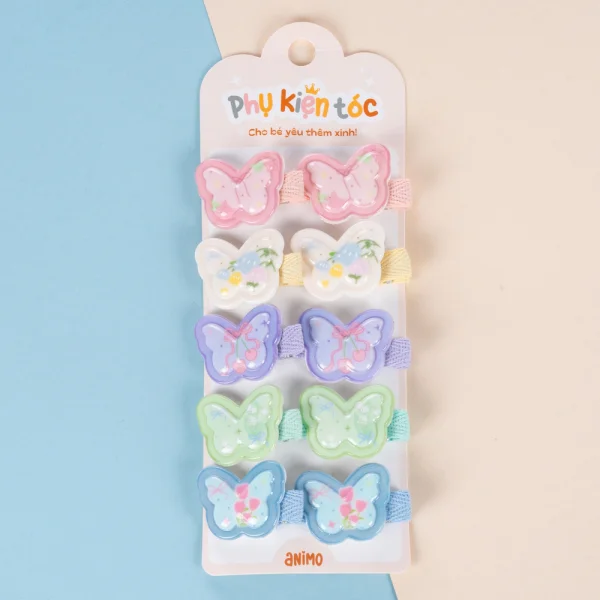 Set kẹp tóc 10 món Animo A2501_MN043 (Nhiều màu)