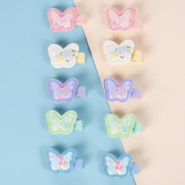 Set kẹp tóc 10 món Animo A2501_MN043 (Nhiều màu)