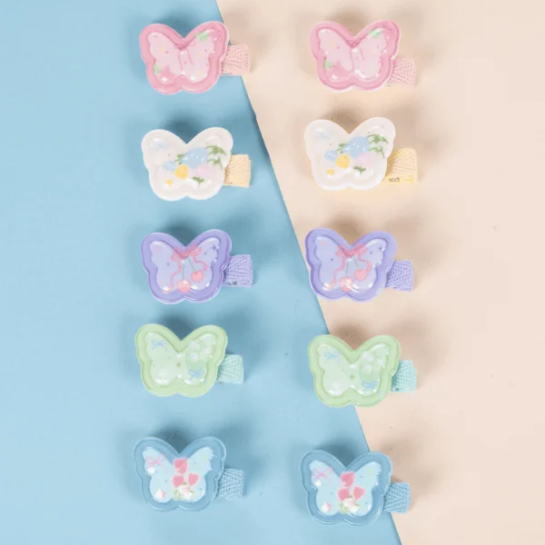 Set kẹp tóc 10 món Animo A2501_MN043 (Nhiều màu)