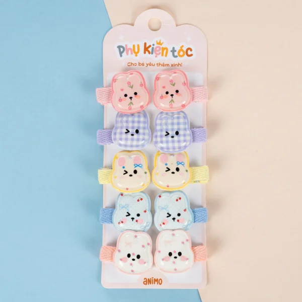 Set kẹp tóc 10 món Animo A2501_MN042 (Nhiều màu)