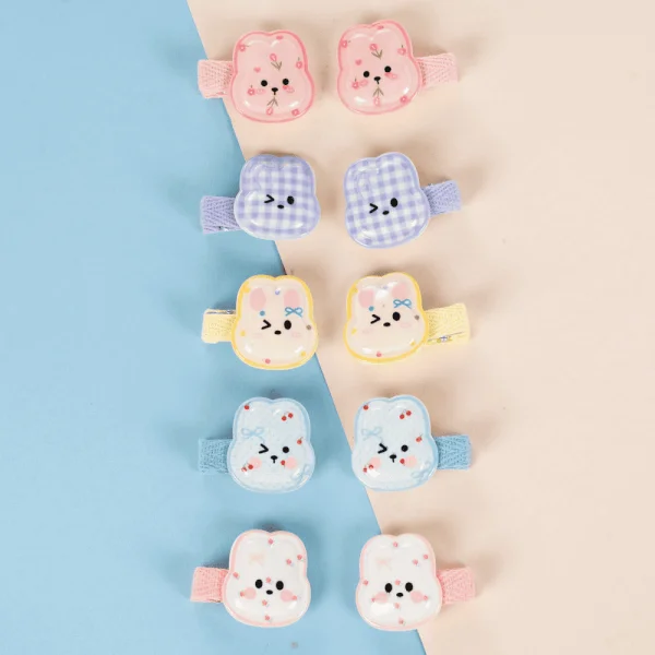 Set kẹp tóc 10 món Animo A2501_MN042 (Nhiều màu)