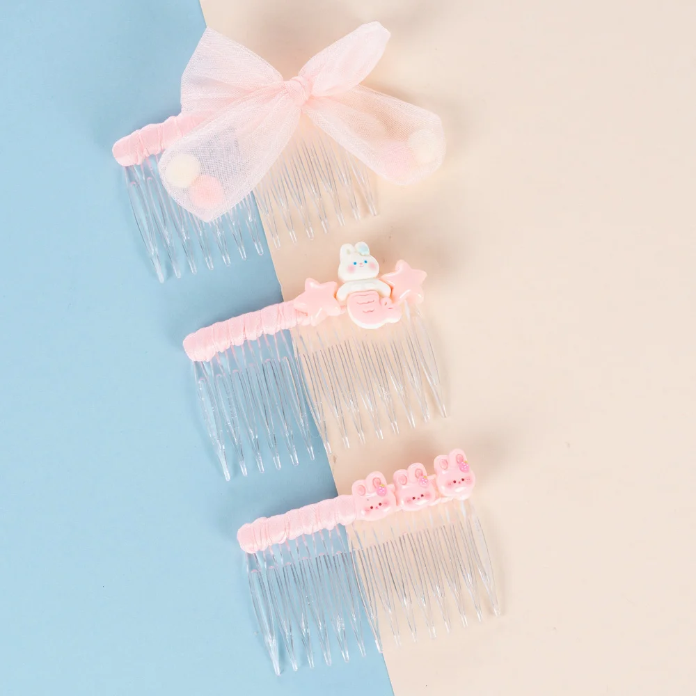 Combo 3 cài tóc nhỏ thỏ con Animo A2501_MN047 (Hồng)