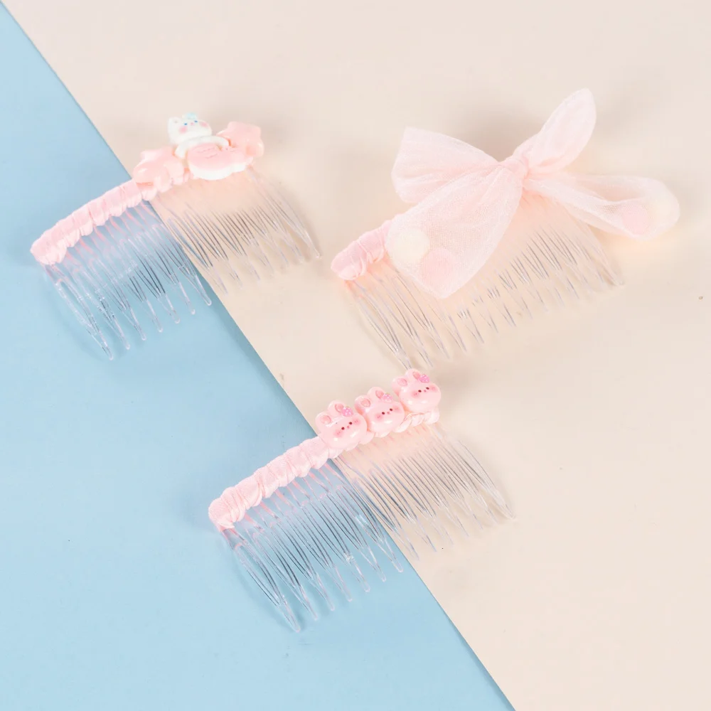 Combo 3 cài tóc nhỏ thỏ con Animo A2501_MN047 (Hồng)