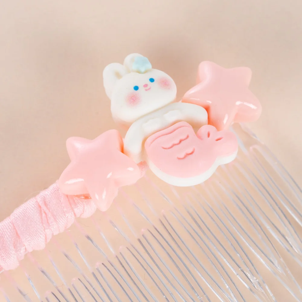 Combo 3 cài tóc nhỏ thỏ con Animo A2501_MN047 (Hồng)