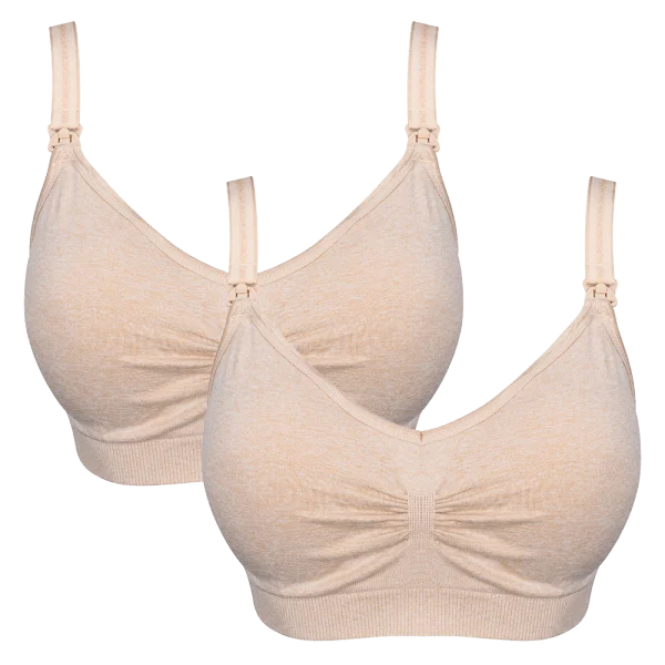 Combo 2 Áo lót bầu & cho con bú Animo MN0924031 (XL,Be)