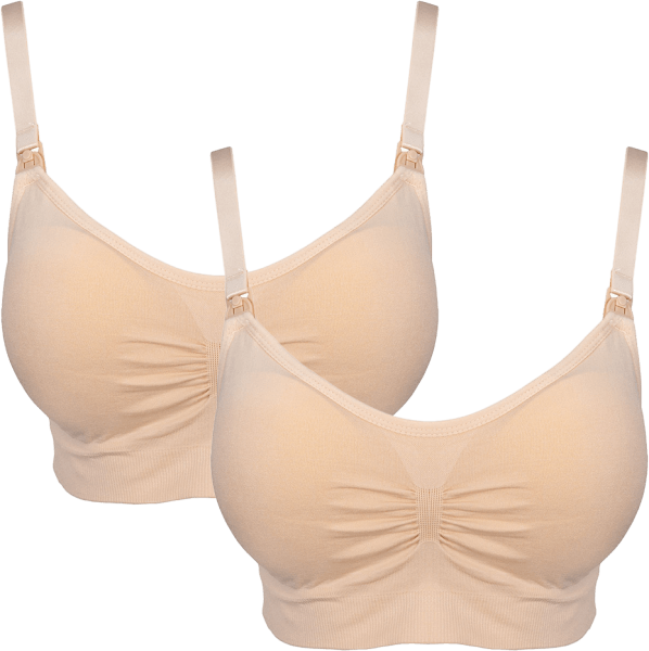 Combo 2 Áo lót bầu & cho con bú Animo MN0924033 (L,Be)