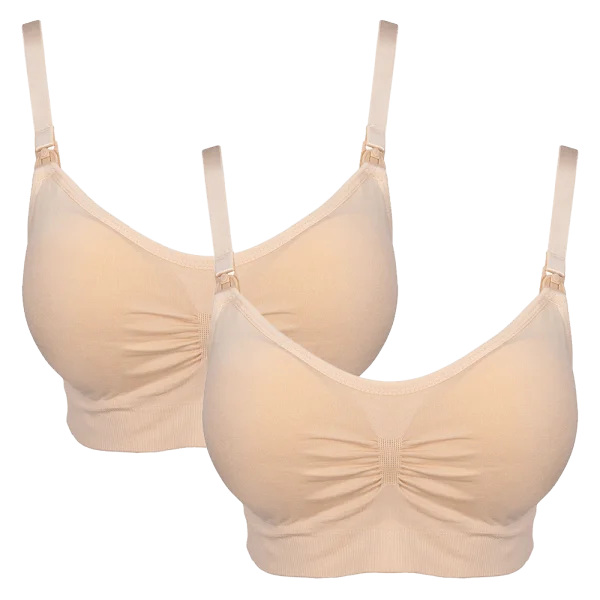 Combo 2 Áo lót bầu & cho con bú Animo MN0924033 (XL,Be)