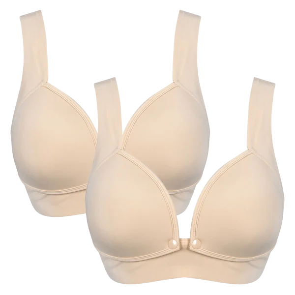 Combo 2 Áo lót bầu & cho con bú Animo MN0924034 (L,Be)