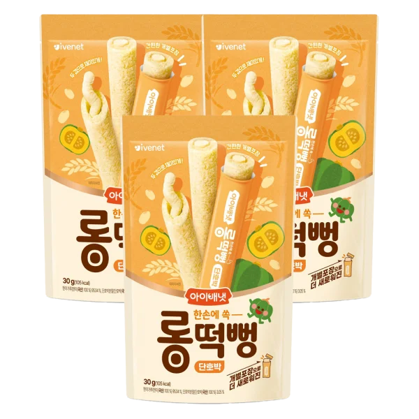 Combo 3 BÁNH GẠO QUE IVENET VỊ BÍ NGÔ