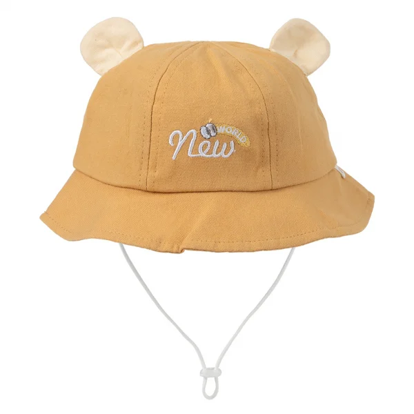 Nón vành tròn bé gái 1-3Y Animo A2501_MN054 (50cm,Vàng)