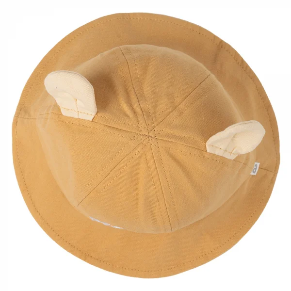 Nón vành tròn bé gái 1-3Y Animo A2501_MN054 (50cm,Vàng)