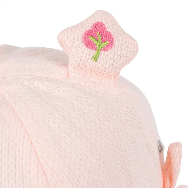 Nón vành tròn bé gái 1-3Y Animo A2501_MN052 (50cm,Hồng)