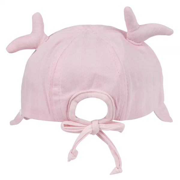 Nón vành tròn bé gái 1-3Y Animo A2501_MN051 (48cm,Hồng)