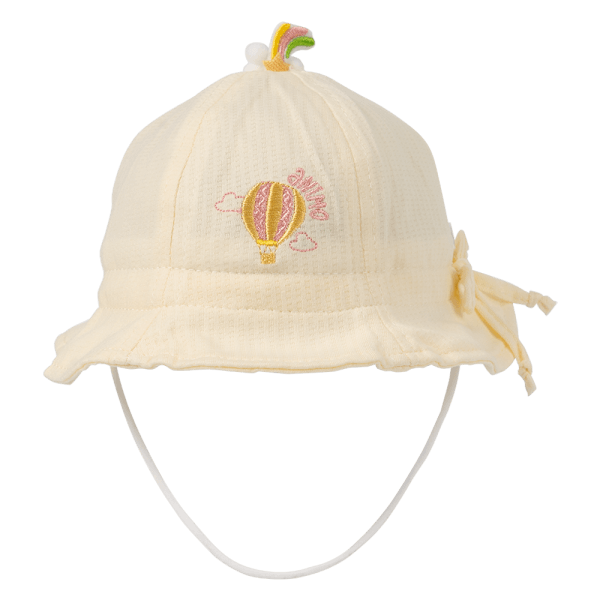 Nón vành tròn bé gái 1-3Y Animo A2501_MN050 (48cm,Vàng)