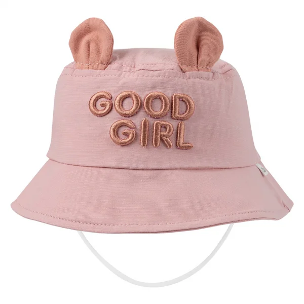 Nón vành tròn bé gái 1-3Y Animo A2501_MN049 (48cm,Hồng)