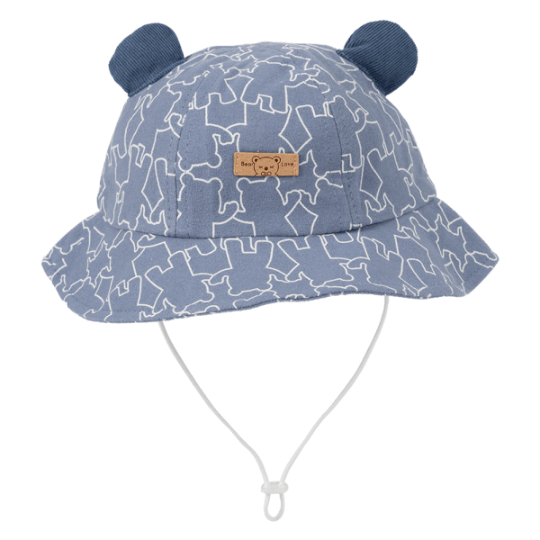 Nón bé trai lớn 3-6Y vành tròn Animo A2501_MN037 (52cm,Xanh)