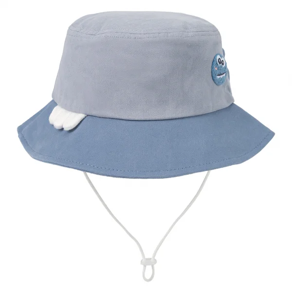 Nón bé trai lớn 3-6Y vành tròn Animo A2501_MN036 (52cm,Xanh)