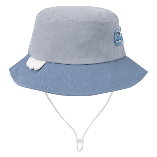 Nón bé trai lớn 3-6Y vành tròn Animo A2501_MN036 (52cm,Xanh)