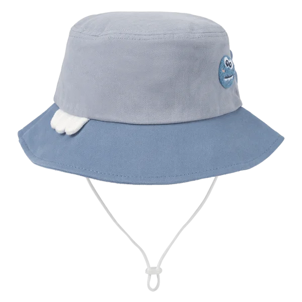 Nón bé trai lớn 3-6Y vành tròn Animo A2501_MN036 (52cm,Xanh)