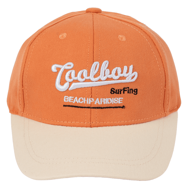 Nón bé trai lớn 3-6Y lưỡi trai Animo A2501_MN035 (52cm,Nâu-Kem)