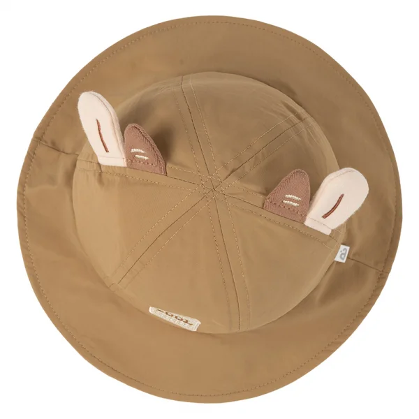 Nón bé trai lớn 3-6Y vành tròn Animo A2501_MN033 (52cm,Nâu)