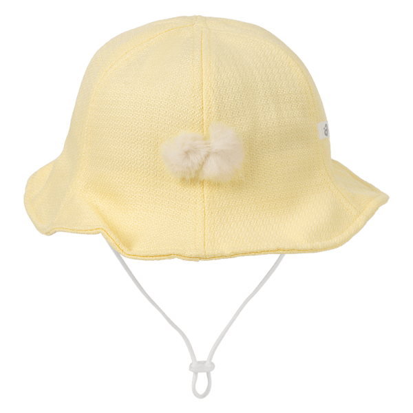 Nón bé gái lớn 3-6Y vành tròn Animo A2501_MN029 (52cm,Vàng)