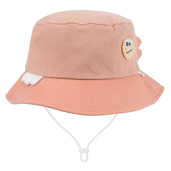 Nón bé gái lớn 3-6Y vành tròn Animo A2501_MN025 (52cm,Hồng)