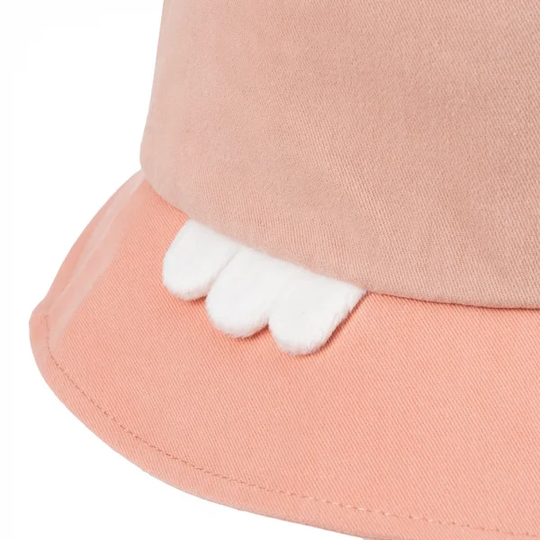 Nón bé gái lớn 3-6Y vành tròn Animo A2501_MN025 (52cm,Hồng)