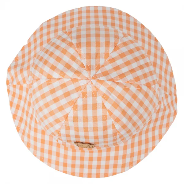 Nón bé gái lớn 3-6Y vành tròn Animo A2501_MN024 (54cm,Màu be)