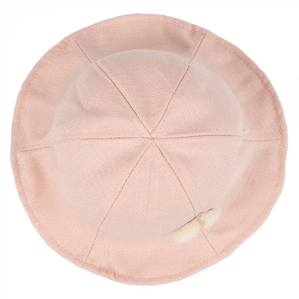 Nón bé gái lớn 3-6Y vành tròn Animo A2501_MN023 (52cm,Hồng)