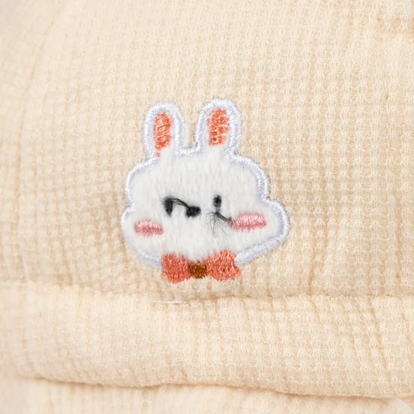 Nón vành tròn khăn voan bé gái 0-12M Animo A2501_MN021 (44cm,Vàng)