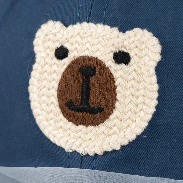 Nón lưỡi trai khăn voan bé trai 0-12M Animo A2501_MN014 (46cm,Xanh)