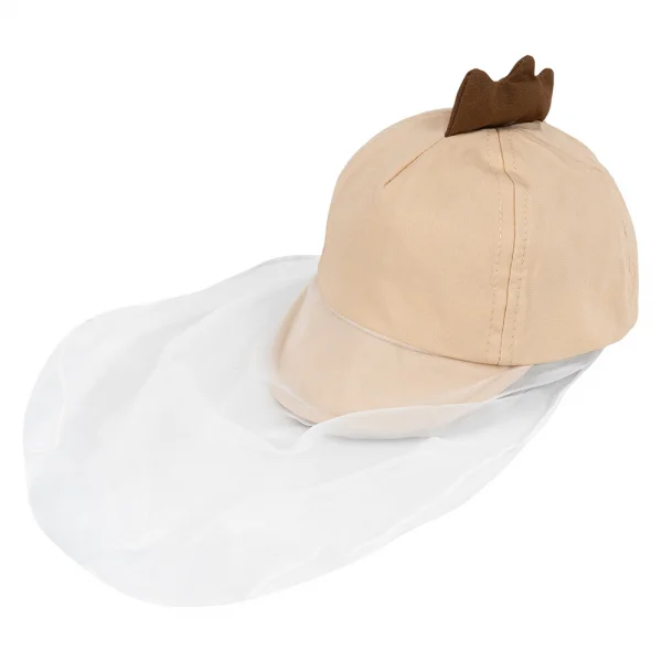 Nón lưỡi trai khăn voan bé trai 0-12M Animo A2501_MN013 (44cm,Màu be)