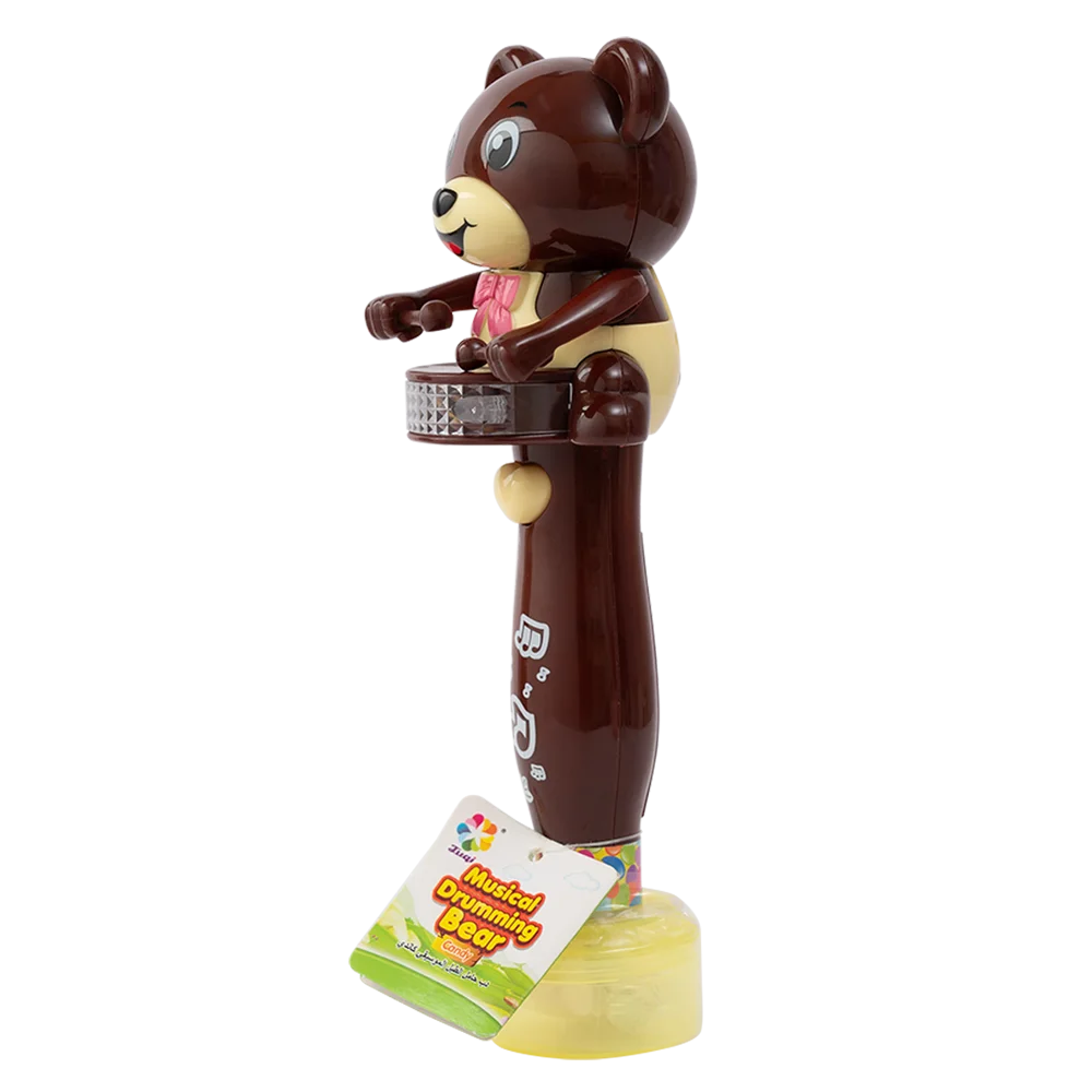 Kẹo đồ chơi gấu đánh trống