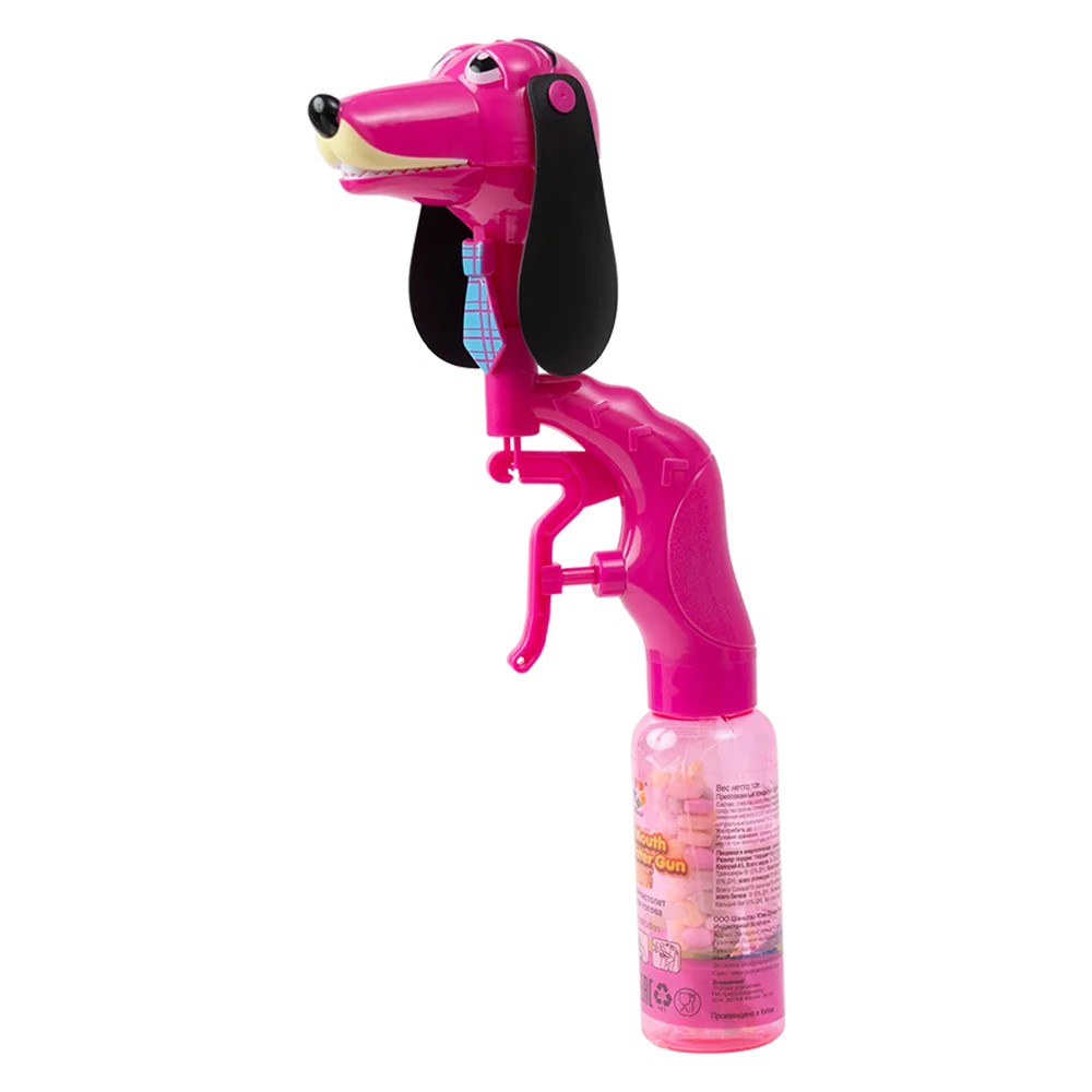 Kẹo đồ chơi súng nước con chó