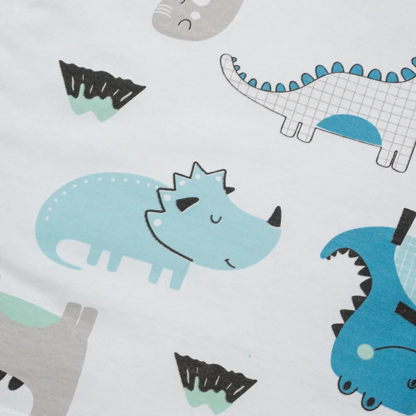 Bộ bé trai sát nách Animo Easy HN0325042 (1-4Y,Trắng-dương,TT04)