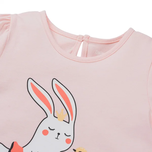 Đầm bé gái Animo Easy LU0325016 (1-4Y,Hồng đào,TT02)