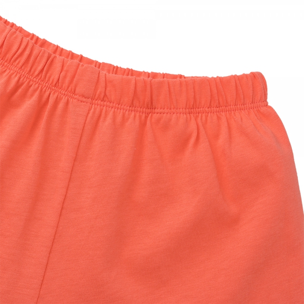 Bộ bé gái ngắn Animo Easy TQ0225001 (1-4Y,Trắng-Cam,TT02)