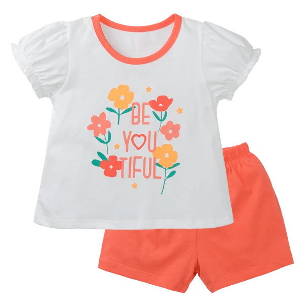 Bộ bé gái áo tay ngắn quần ngắn Animo easy (1-4Y) TQ0425001