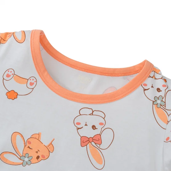 Bộ bé gái áo tay ngắn quần ngắn Animo easy TQ0225002 (1-4Y)