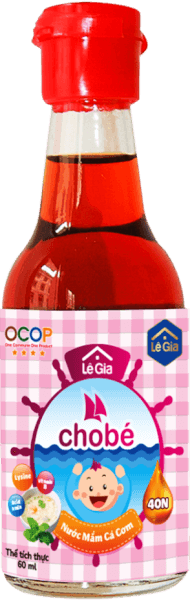 Nước mắm cá cơm Lê Gia- Cho bé