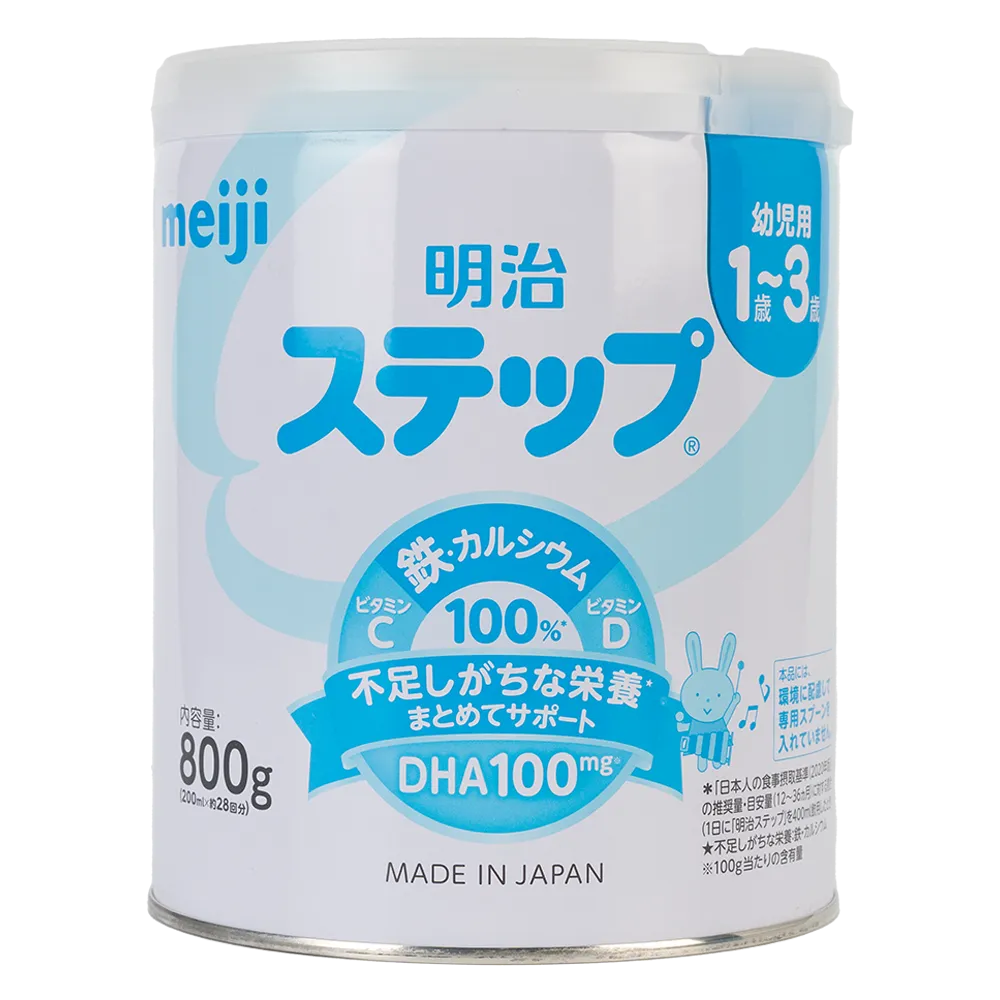 cách pha sữa meiji 1 3 dạng bột