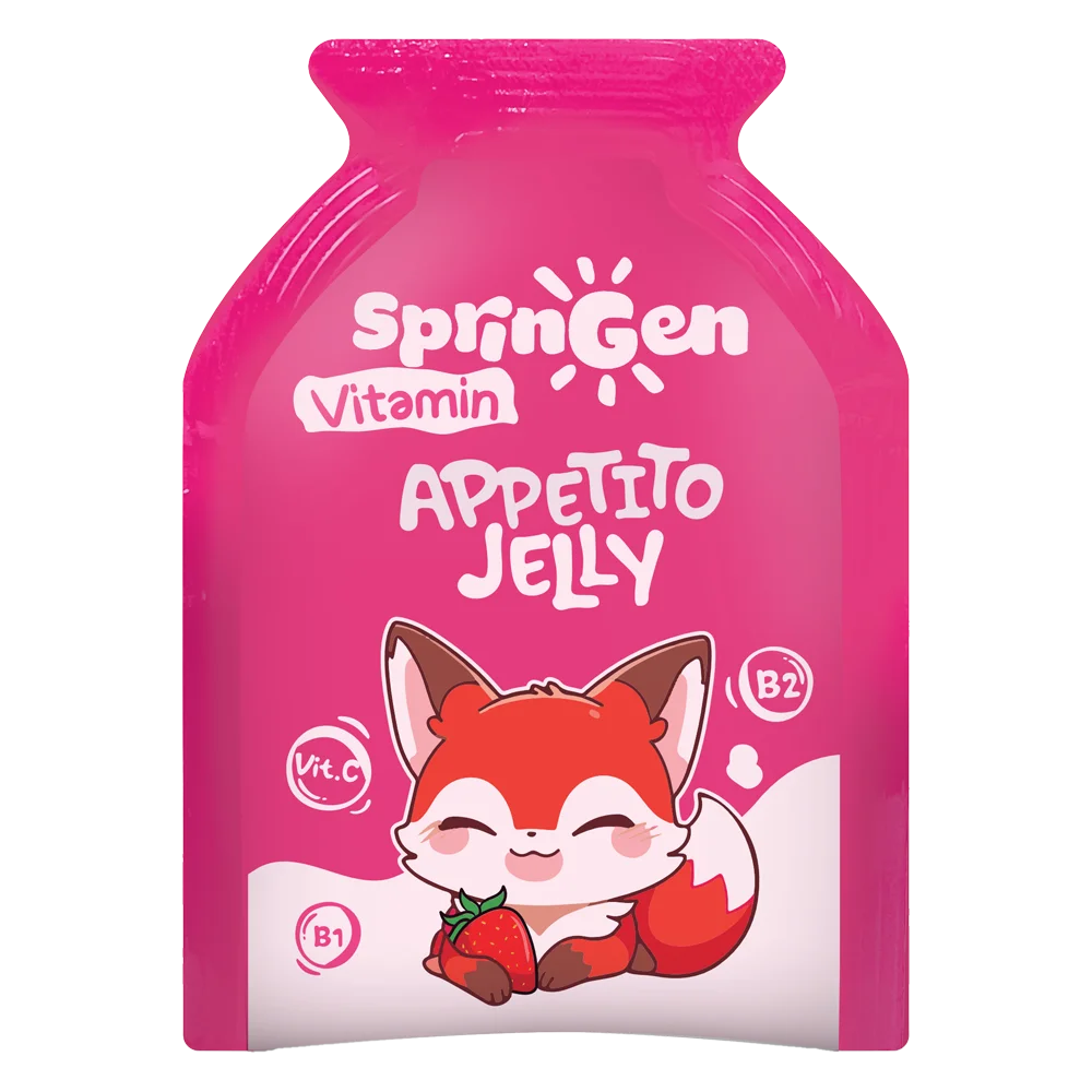 Combo 2 Thực Phẩm Bổ Sung Springen Vitamin Appetito Jelly