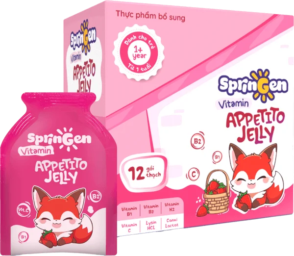 Thực Phẩm Bổ Sung Springen Vitamin Appetito Jelly
