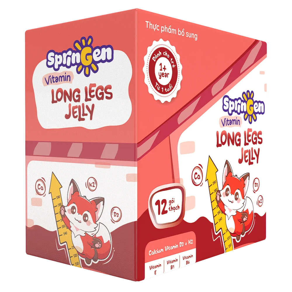 Thực phẩm bổ sung VITAMIN JELLY SPRINGEN LONG LEGS